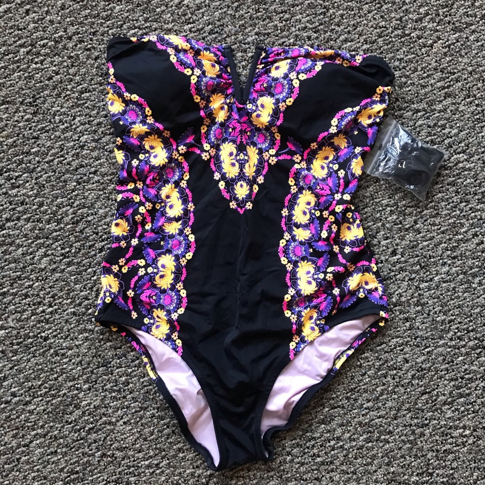 Strapless Open Back VS Swim
